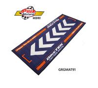 Tappeto Moto Garage Atelier Boutique Serie 7 Arancione