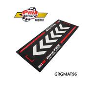 Tappeto Motocicletta Garage Officina Negozio Serie 7 Rising Sole Red