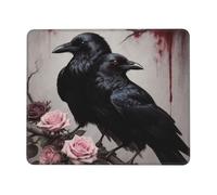 Tappeto Mouse Gothic Macabre Rose Art Morbid Romantic Dark Tappetino Mouse