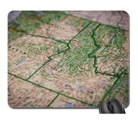 Tappeto Mouse, Guide Idaho Map Navigation Topography Travel Tappetino per Mouse Antipolvere Tappetini per Il Mouse Pratica Gaming Tappetino Mouse per Casa Pc 25X30Cm