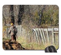 Tappeto Mouse, Hunting Deer Hunting Rifle Camouflage Hunt G-Un Tappetino Mouse Gaming Ergonomico Tappetini Per Il Mouse Confortevole Gaming Pad Per Gaming Ufficio 25X30Cm