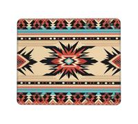 Tappeto Mouse Native American Patterns Tappetini Mouse Laptop 25x30cm