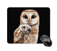 Tappeto Mouse Owl Mama and Little Tappetino Mouse Ufficio 25x30cm