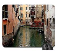Tappeto Mouse, Venice Venezia Stdteil San Mcanale Tappetini per Il Mouse Antiscivolo Gaming Tappetino Mouse Pratica Mousepad per Laptop Ufficio 25X30Cm