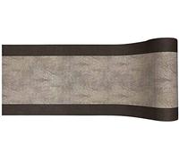 Tappeto Multiuso Antiscivolo Largo 50 cm. Screziato con Bande Laterali Taglio a Vivo Tappeto Cucina Antiscivolo Lavabile - Beige, 380 cm.
