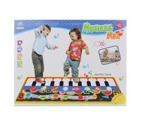 Tappeto musicale con strumenti musicali - pianola 110 × 36 cm