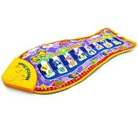 TAPPETO MUSICALE Pianoforte Tastiera Bambino forma pesce Touch Musica pianola