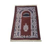 Tappeto musulmano coperta da preghiera tappeti tapete con nappe tappeto coperta unica coperta per le decorazioni per la casa 80 x 120 cm preghiere