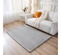 Tappeto Neonato 170x120x2,5cm, Grigio - Tappeto Morbido Bambini con Memory Foam - Tappeto per Gattonare Neonato Antiscivolo - Tappeto Bambini, Tatami, Tappeto Gioco Neonato