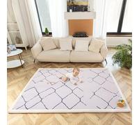 Tappeto Neonato 200x150x2,5cm, Berbero - Tappeto Morbido Bambini con Memory Foam - Tappeto per Gattonare Neonato Antiscivolo - Tappeto Bambini, Tatami, Tappeto Gioco Neonato