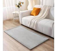 Tappeto Neonato Hakuna Matte 150x80x2,5cm Grigio - Morbido con Memory Foam e Antiscivolo