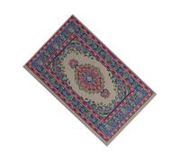 Tappeto orientale fatto a mano per case delle bambole in scala 1/12 in miniatura soggiorno scena display decorazione tappeto in miniatura per case delle bambole