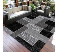 Tappeto Outdoor Multicolore in Polipropilene | Lavabile, Impermeabile e Antismacchia per Terrazzo, Piscina, Giardino e Interni | Resistente ai Raggi UV. Yard Rug Area Carpet.[140X200cm]