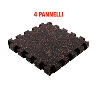 Tappeto Palestra Fitness Ginnastica Pavimento Puzzle Home Gym 100% Gomma NO PVC