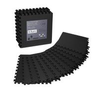 Tappeto Palestra Taglia Extra Large 50x50cm 12 Pezzi 3㎡ Tappetino Fitness da