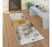 Tappeto Passatoia 100x420cm Tappeto Moderno Durevole Lavabile Adatto per Cucina e Bagno