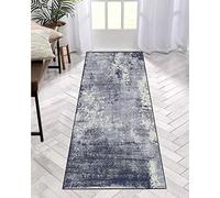 Tappeto Passatoia Antiscivolo Lavabile in Poliestere per Cucina, Corridoio, Camera da Letto Soggiorno - Tappeto Personalizzabile per Zone ad Alto Traffico 100x300CM