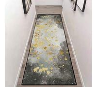 Tappeto passatoia Antiscivolo Lavabile Tappetino Antiscivolo Runner Tappeto per Soggiorno Camera da Letto Corridoio Entrata,Stile Moderno,Antimacchia e Antiscivolo,Lavabile