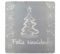 Tappeto passatoia bordata FELIZ NAVIDAD