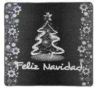 Tappeto passatoia bordata FELIZ NAVIDAD