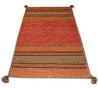 Tappeto Passatoia Corsia Orientale 100% Cotone Nappe Kilim 6 Colori ch