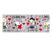 Tappeto Passatoia Corsia Runner da Cucina con Stampa Snoopy Gomma Antiscivolo