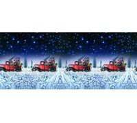 Tappeto Passatoia Cucina Antiscivolo Sottolavello Digitale Natale Pickup Present