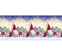 Tappeto Passatoia Cucina Antiscivolo Sottolavello Digitale Natale Snow House