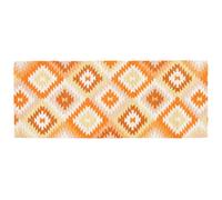 Tappeto Passatoia Cucina Corsia Retro Antiscivolo Disegno Avana Colore Arancio B