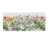 Tappeto Passatoia Cucina Digitale Antimacchia Antiscivolo Street Edge Floreale