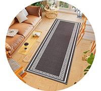 Tappeto passatoia lavabile per soggiorno, cucina e corridoio, resistente, 40 x 220 cm, facile da pulire, elegante tappeto per fotocamera e cucina, perfetto per aree ad alto traffico
