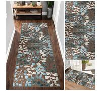 Tappeto Passatoia per Corridoio 80 x 350 cm Lungo Tappeto da Cucina antiscivolo Lavabile Tappeto Corridoio Pelo Corto Tappeti Runner per Corridoio Ingresso Cucina Lavanderia Camera da Letto Bagno