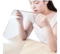 Tappeto passatoia Trasparente, Grande Tappeto da Cucina in plastica Impermeabile, Tappetino da scrivania in Vinile AntiGraffio, Protezione per Il Pavimento della Sedia da Gaming, Tappeto tra