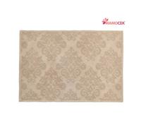 TAPPETO Pedana bagno camera cotone grigio scuro 57x110 nuvole di stoffa