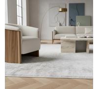 Tappeto pelo corto monocromatico facile da pulire lavabile resistente antiscivolo bordo sfilacciato bianco 60x100 cm soggiorno camera da letto corridoio adatto a riscaldamento a pavimento OEKO-TEX