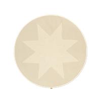 Tappeto Per Albero di Natale Vela Star Ferm Living Naturale