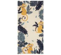 Tappeto per bambini cotone multicolore 80 x 150 cm NAIBOS