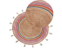 Tappeto per bambini in iuta multicolore ø 120 cm rotondo Zanavi