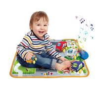 Tappeto per bambini Tappeto da classe, Tappeto da strada per bambini,Tappeto per traffico musicale per l'apprendimento precoce | Tappeto da strada alimentato a batteria Tappeti per bambini Tappeto da