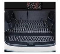 Tappeto Per Baule Auto Per Toyota Per Highlander 7 Posti 2014-2019 Tappetini Per Bagagliaio Impermeabili E Resistenti In Pelle Per Auto(Black beige1)