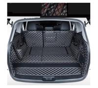 Tappeto Per Baule Auto Per Toyota Per Highlander 7 Posti 2014-2019 Tappetini Per Bagagliaio Impermeabili E Resistenti In Pelle Per Auto(Black beige A)