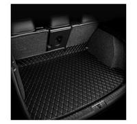 Tappeto Per Baule Auto Per Xpeng G9 2022 2023 2024, 5 Posti Organizer Per Serbatoio Fango Accessori Auto Tappetini Bagagliaio Posteriore Tappetini Pelle(Black Black)