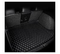 Tappeto Per Baule Auto Per Xpeng G9 2022 2023 2024, 5 Posti Organizer Per Serbatoio Fango Accessori Auto Tappetini Bagagliaio Posteriore Tappetini Pelle(Black White)