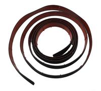 Tappeto per bordo per moquette spessa 10 mm, striscia di transizione per pavimento in TPE con finitura liscia senza cuciture, design di sicurezza antiscivolo per porte e corridoi (3 metri)