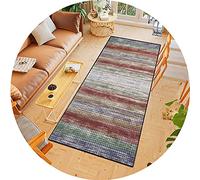 Tappeto per Camera da Letto 80x280cm Tappeto Cucina Antiscivolo Lavabile Durevole Superficie Morbida Adatto per Cucina e Bagno