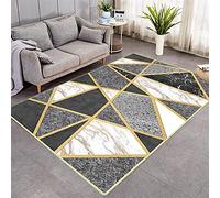 Tappeto per Camera da Letto Fiore Farfalla Delfino Rug Soggiorno Antiscivolo Cielo Stellato Carpet di Flanella in Stile Europeo ModernoTappetino da Gioco per Bambini (Grigio,80x120 cm)