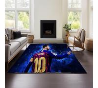 Tappeto Per Camerette, Lionel Messi, Stile Sportivo, Antiscivolo, Lavabile, Accessorio Decorativo Per La Sala Giochi (Messi 02,80x160cm)