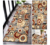 Tappeto per Cucina Antiscivolo Lavabile Lungo Tappeto Passatoia Corridoio Tappeto Ingresso Interno Moderni Tappetino Runner Passatoia al metro per scendiletto camera da letto Soggiorno 40 x 60 cm