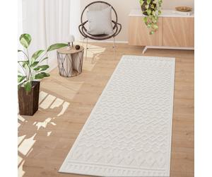 Tappeto Per Esterno Cucina Balcone Tappeto Soggiorno Moderno Scandi Boho 3D Mono