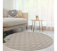 Paco Home Tappeto Per Esterno Da Balcone Terrazza Tappeto Cucina Moderno Boho Etnico, Dimensione:133x190 cm, Colore:Beige 8